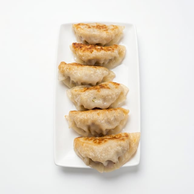 Pan-Fried Pot Stickers.