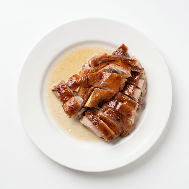 Special Roasted Duck Cantonese Style.