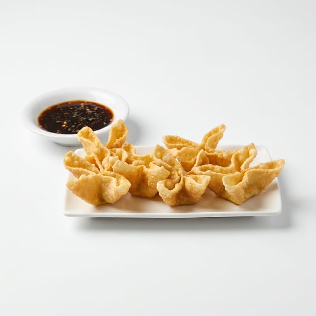 Crab Cheese Rangoon.